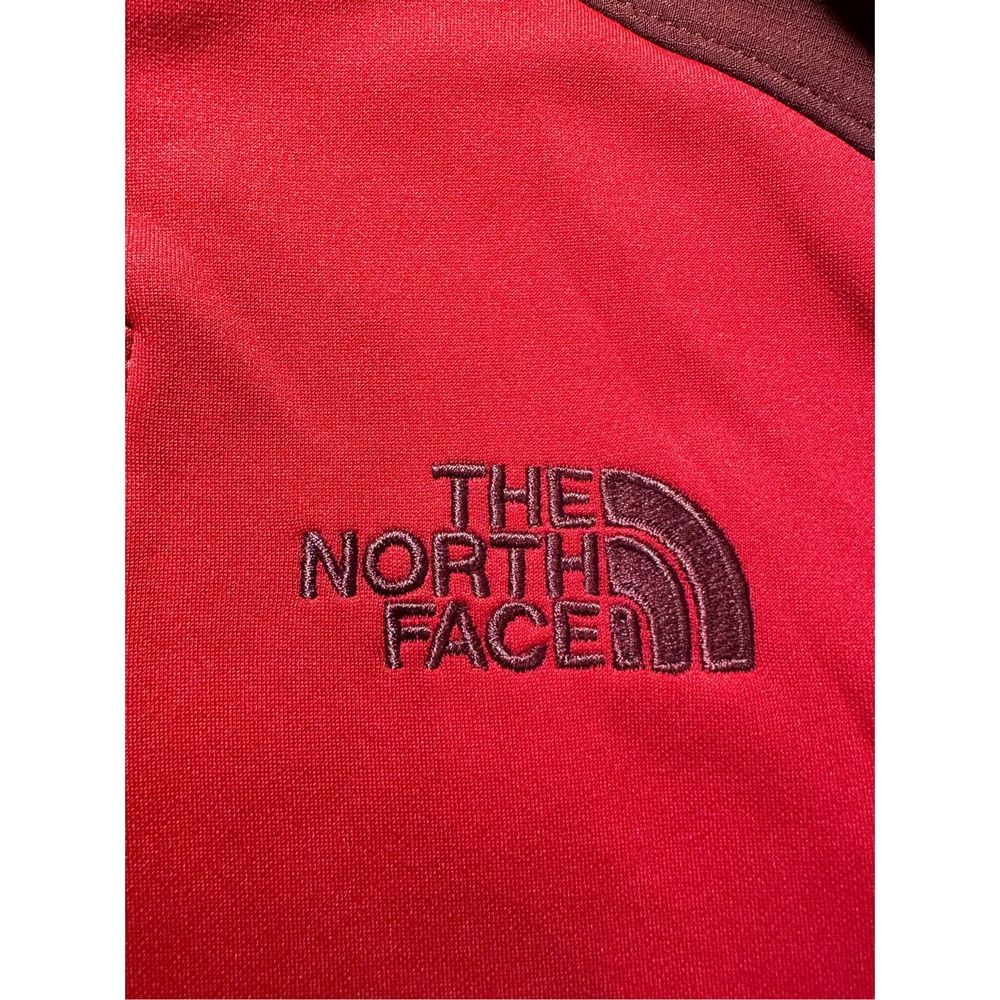 The North Face Soft Shell Apex Bionic Jacket A0909 Cordovan / TNF Red - Men’s L - Picture 4 of 12